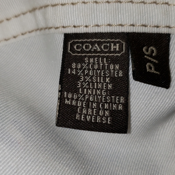 Coach Story Patch Bucket Patchwork Hat - Picture 9 of 16
